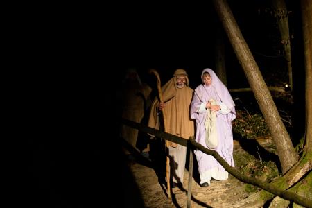 Zadnja uprizoritev predstave Božična noč v sezoni 2019-2020 5